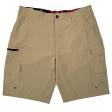 NEW - Iron Co. - Men's Comfort Waistband Stretch Hybrid Cargo Short