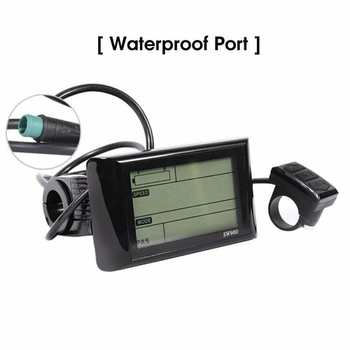 24V/36V/48V SW900 LCD Display Meter Control Panel For Electric Bicycle E-Bike US - Picture 10 of 10