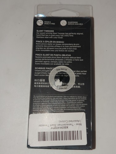 Tweezerman Slant Tweezer (black) - Picture 2 of 3