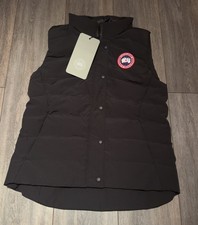 Brand New Canada Goose Black Freestyle Sleeveless Shell Down Gilet Size S