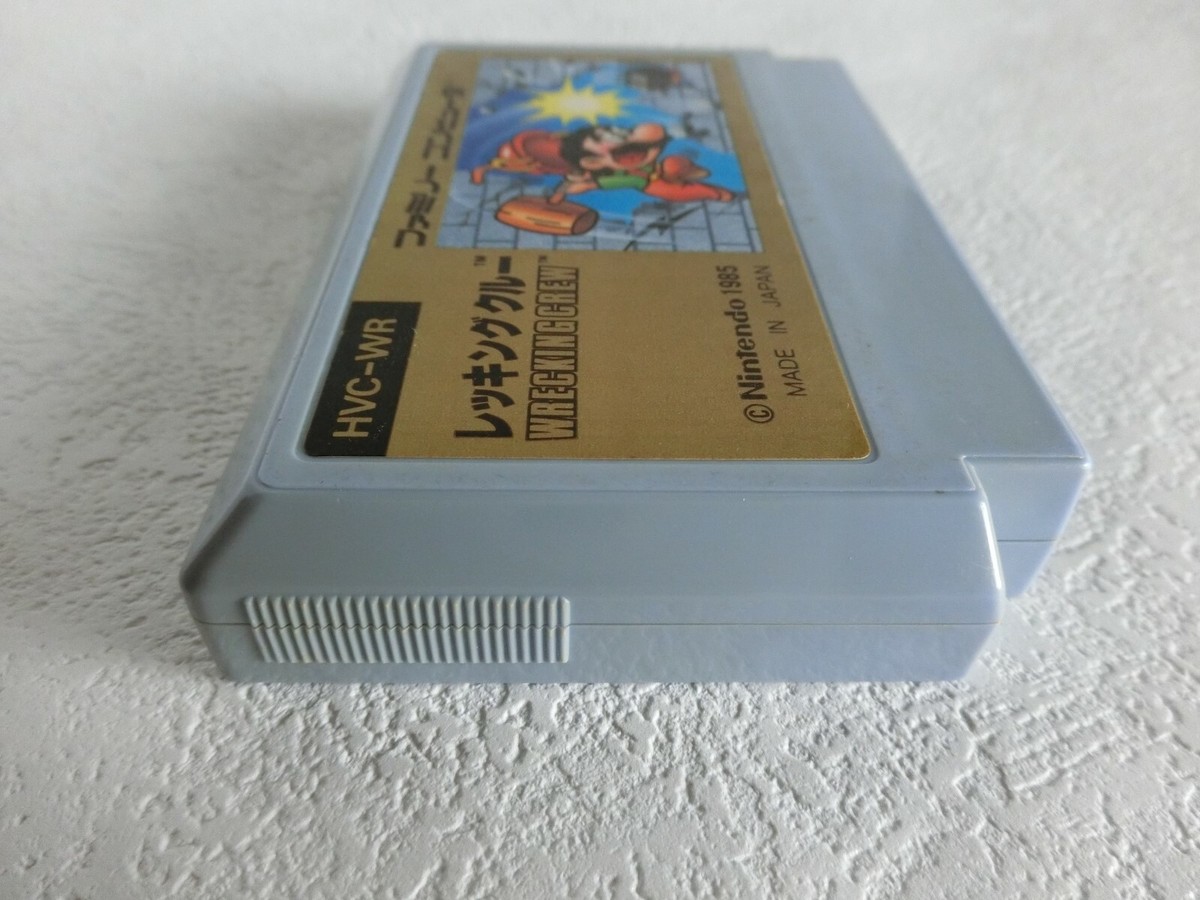 WRECKING CREW NES Nintendo Famicom From Japan | eBay