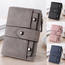 Women Girl Short Wallet Leather Clutch Coin Small Purse Card Holder Handbag US