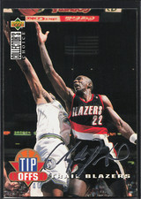 1994 Collector's Choice #187 Clyde Drexler Silver Signatures