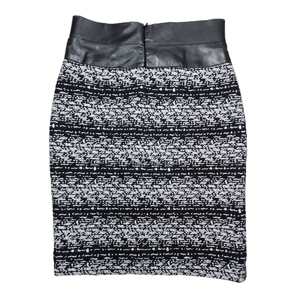 Jupe Droite En Laine Noire Banana Republic - Taille S/6 - Genou - Neuve Avec étiquette