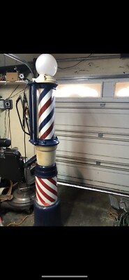 #ad #ad sidewalk barber pole original $4700.00