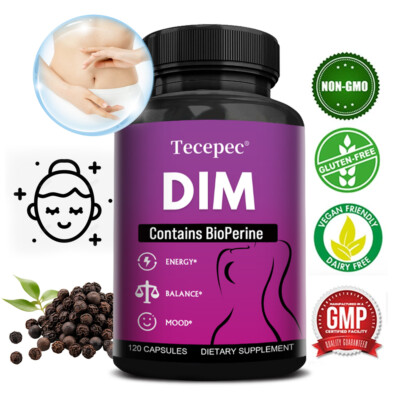 DIM-Ergänzung 300mg, mit Bioperine, Premium-Formel zur hormonellen Unterstützung