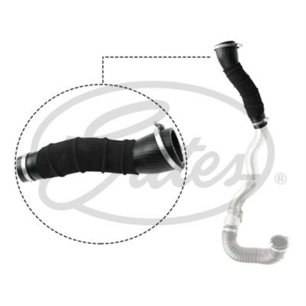 Gates Ladeluftschlauch Passend FüR Ford Mondeo IV Turnier BA7 2.0 Scti-image