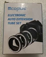 Mcoplus Electronic Auto Extension Tube Set EXT-NP 12mm,20mm, and 36mm tubes