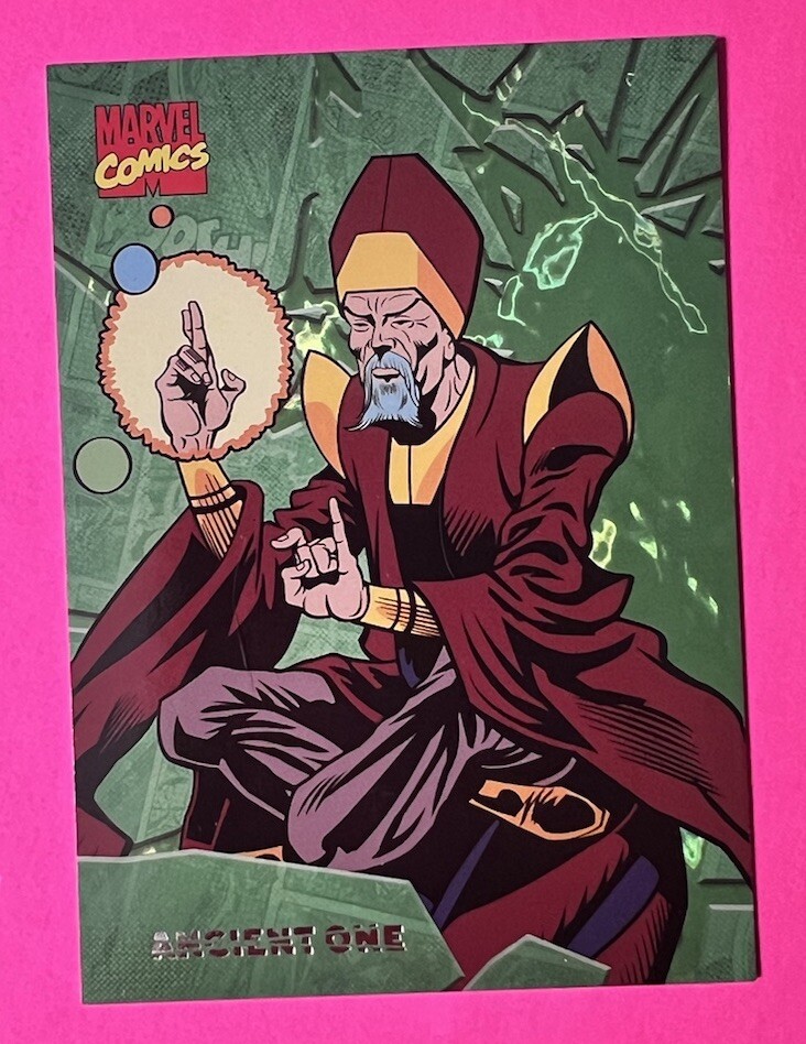 Ancient One 2024 Marvel Finding Unicorn Evolution Green 10/10 Omega CC-118 SSP