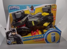 Imaginext FGC31 DC Super Friends Legends of Batman Deluxe Batmobile Black NEW