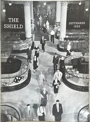 THE SHIELD Marshall Field & Company CHICAGO Magazin September 1932
