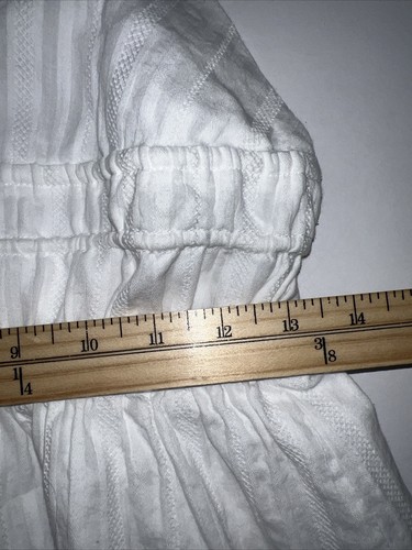 SHEIN Womens White Dress Romper Shorts Spaghetti Strap Size Medium - Bild 3 von 8