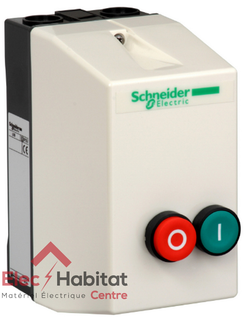Démarreur en coffret Schneider LE1D09P7 pour automatiser un convoyeur 9A