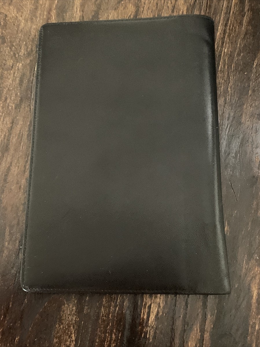 Montblanc Wallet Card Document Holder Leather WITH PEN Montblanc Wallet Card Document Holder Leather WITH PEN