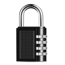 4 Digit Combination Padlock for School Gym Locker Weatherproof