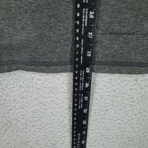 Saucony Sweater Mens Xl 1/4 Zip Gray Thumb Holes Pullover - Picture 10 of 10