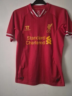 2013-14 Liverpool Warrior Football Shirt Vintage Rare Jersey Soccer Youth 11-12 - Image 1 of 4