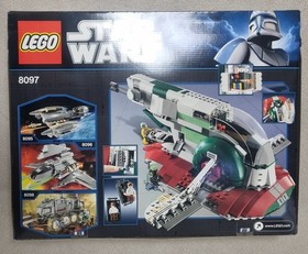 Lego Star Wars 8097 Slave I Retired Set New Sealed Never Unopened Box Episode V