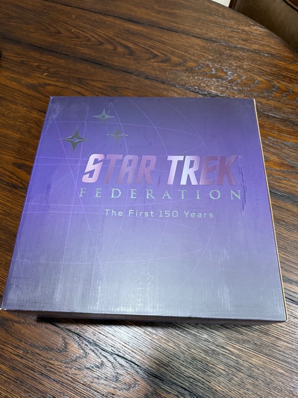 Star Trek Federation First 150 Years Deluxe Edition Pedestal Display NEW READ 
