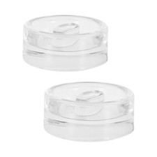  2pcs Mason Jar Fermentation Weights, Glass Canning Weights for Pickling, Easy