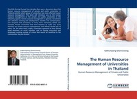 The Human Resource Management Of Universities In Thailand Sukhumpong Channuwong