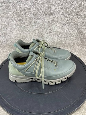 Ecco Shoes Womens 6 Omni-Vent Gore-Tex Gray Green Waterproof Training Sneakers
