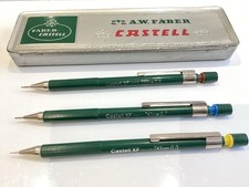 VINTAGE FABER CASTELL XF TKfine 0.3/0.5/0.7mm MECHANICAL CLUTCH PENCILS (G1661)