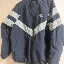 Umbro Navy Windbreaker for Men Size 100 Lightweight Jacket