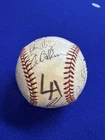 LOS ANGELES DODGERS AUTOGRAPHED BASEBALL MULTIPLE PLAYERS 1994 - 1995 ERA