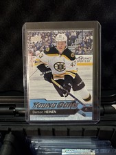 2016-17 Upper Deck Series 1 Danton Heinen Young Guns SP Rookie Card #209. rookie card picture