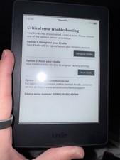 Amazon Kindle Paperwhite (7th Generation)6" 4GB Wi-Fi+3G eBook Reader