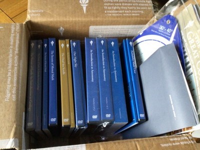 The Great Courses DVDs/CDs/Coursebooks Sets Some Are New + Sealed 6 courses