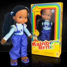 Rainbow Brite Indigo 12-Inch Collectible Doll 40th Anniversary Edition
