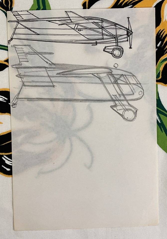 Alex Toth original sketch art Comic Art