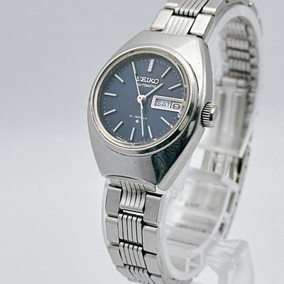 Seiko 27060090 Vintage Showa Automatic Wristwatch 21 Jewels Dark Blue Dial