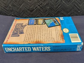 BOX ONLY Nintendo NES Uncharted Waters S4-5