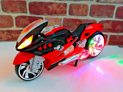 ROAD RIPPERS TOY STATE NINJA MOTORCYCLE MOTORIZED, LIGHT & SOUNDS