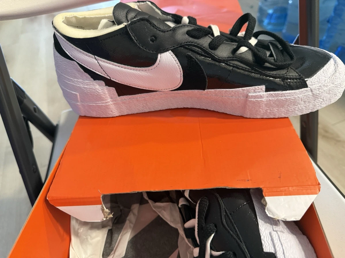 Nike sacai x Blazer Low White Patent for Sale | Authenticity