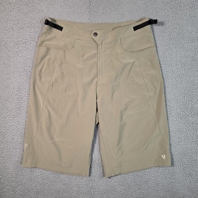 Stoic Thrive Board Short Mens Medium Brown Adjustable Paddle Boarding Swim Beach