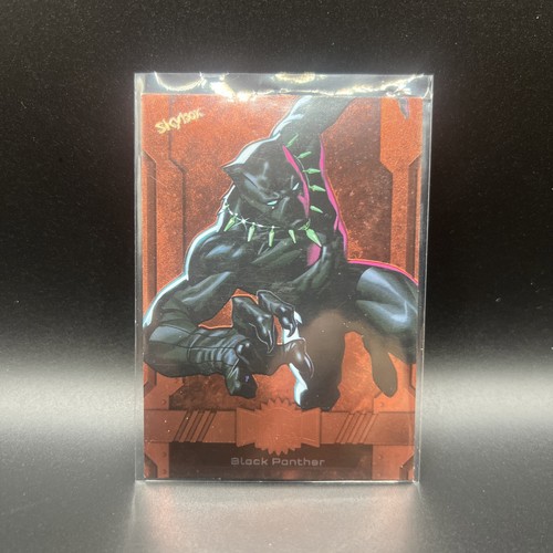 2023 Skybox Marvel Metal Universe Copper Parallel #8 BLACK PANTHER