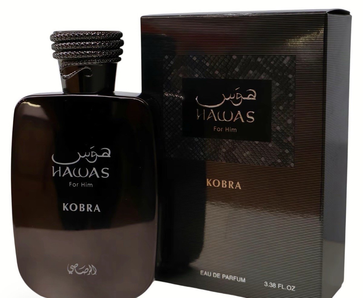 香水(ユニセックス) Rasasi Hawas KOBRA Eau de Parfum 100ml Hawas Kobra for Him by Rasasi EDP Eau De Parfum Spray - 100 ML
