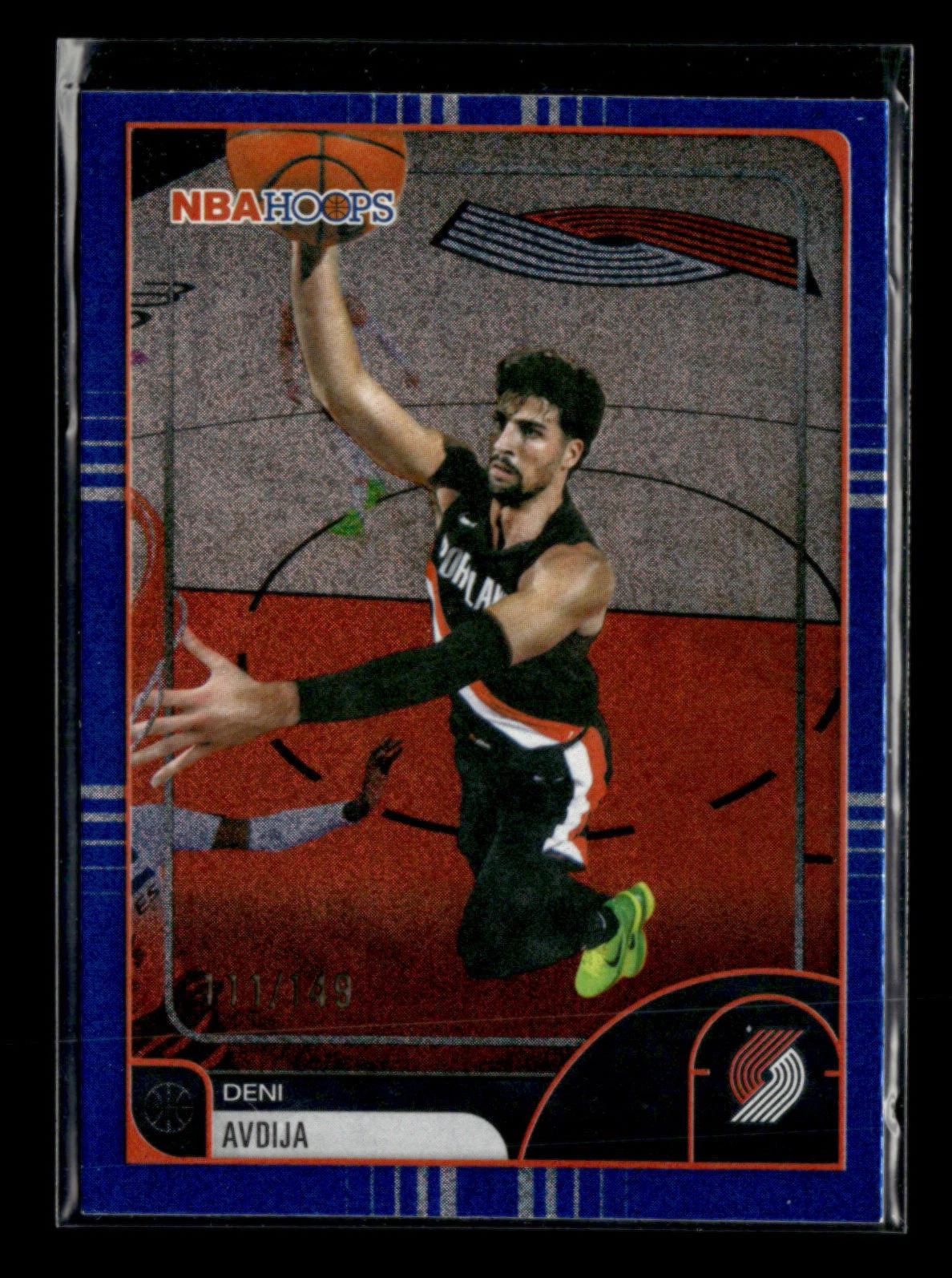 2025-26 NBA Hoops Deni Avdija Pixel Burst Blue /149