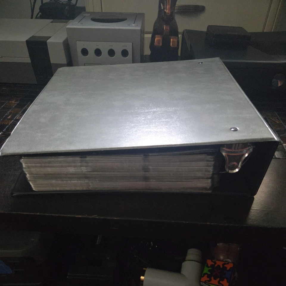 🔥Álbum de tarjetas de coleccionista de béisbol + cientos de tarjetas Fleer 1987 + fundas de carpeta🔥 Foto 4 de 4