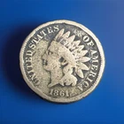1861 INDIAN HEAD CENT - VG VERY GOOD