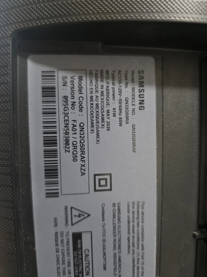 Samsung 32-inch Class QLED 4K Series Smart TV QN32Q50RAF No Remote - Image 3 of 4