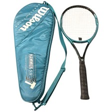 Wilson Hammer 5.0 Graphite Tennis Racquet Racket 4 5/8 Dual Taper Beam With Bag