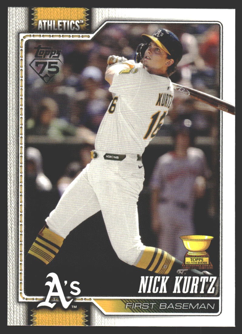 Nick Kurtz #97 2026 Topps Athletics ROOKIE CUP | eBay