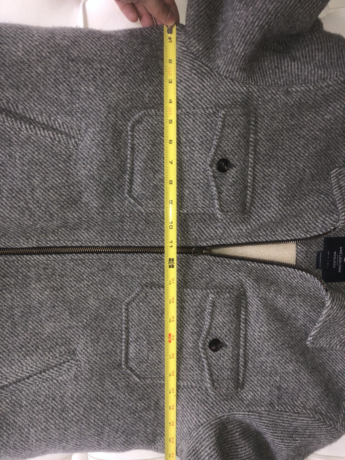 Woolrich ALD Jacket Gray Medium - image 5