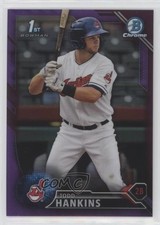 2016 Bowman Chrome Prospects Purple Refractor 132/250 Todd Hankins #BCP166 0i21