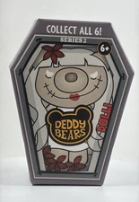 NEW Deddy Bears S2 Dolli Plush Lil' Coffin Dodgers w/ Death Certificate 5"